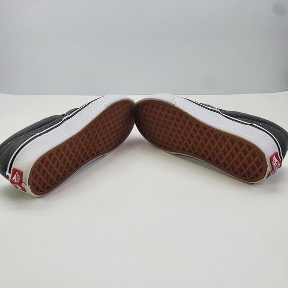 Vans Unisex Classic 721565 Gray Casual Shoes Sneakers Size M 3.5 W 5 - Picture 8 of 11